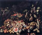 RECCO, Giuseppe Natura Morta con Frutta e Fiori Spain oil painting artist
